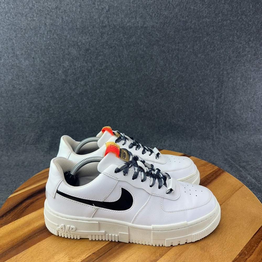 Nike Air Force 1 Pixel SE Fresh White Black DJ5529-100 Womens Sneakers Size 8
